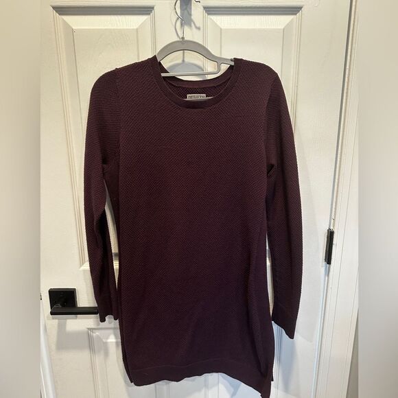 Duluth Trading Company Sweater Dress M, in plum - Picture 11 of 14
